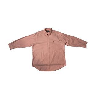 Ralph Lauren Yarmouth pink Business casual button up Oxford shirt 17/34